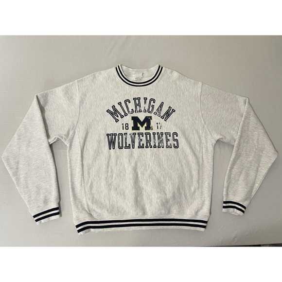 Champion Other - Michigan Wolverines Champion Reverse Weave Crew Neck Sweatshirt Size L
